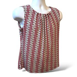 CALVIN KLEIN Shell Blouse. Size Large